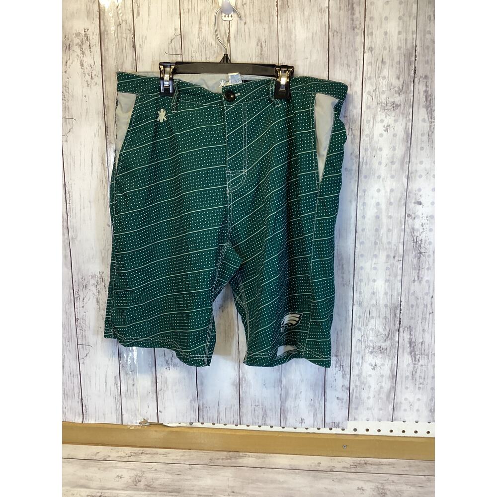 Team Apparel NFL Sports Stripe Cargo Short Pants Polyester blend SIZE - 34